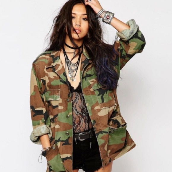 military Jackets & Blazers - Military oversized authentic trendy jacket
